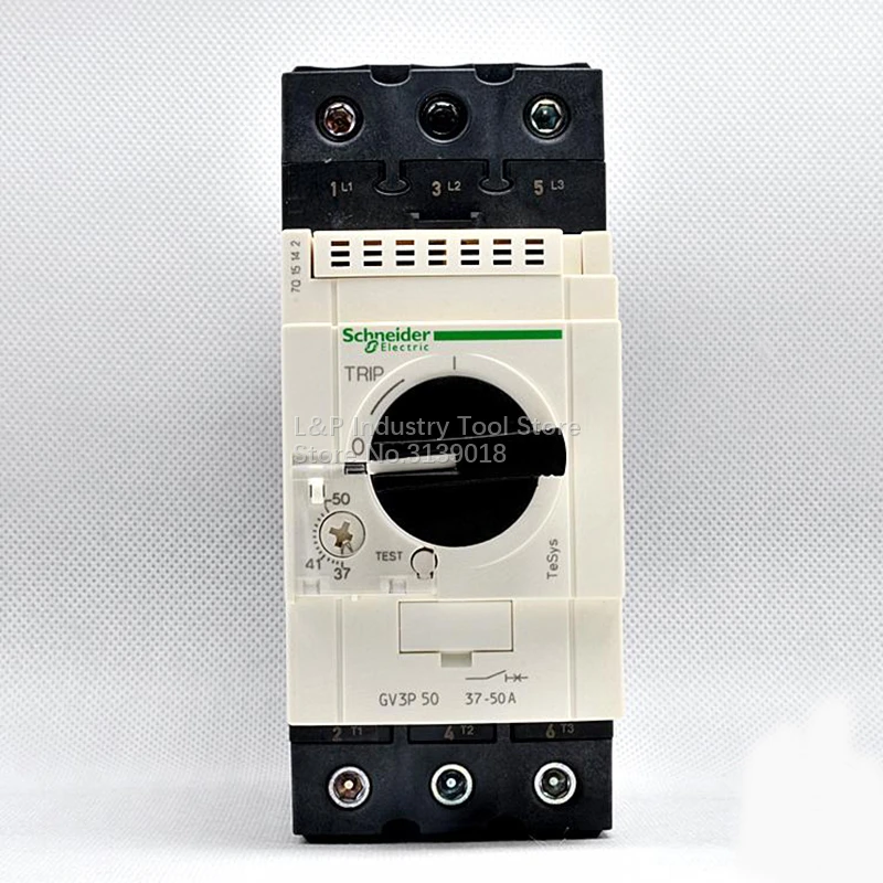 Новый оригинальный Франция Schneider GV3 P50 двигатель выключатель защиты GV3P50 37 50A 3P Тип