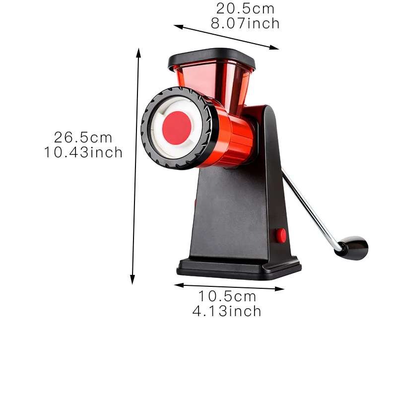 Ручная мясорубка WIILII измельчитель для овощей еды кухни из нержавеющей стали