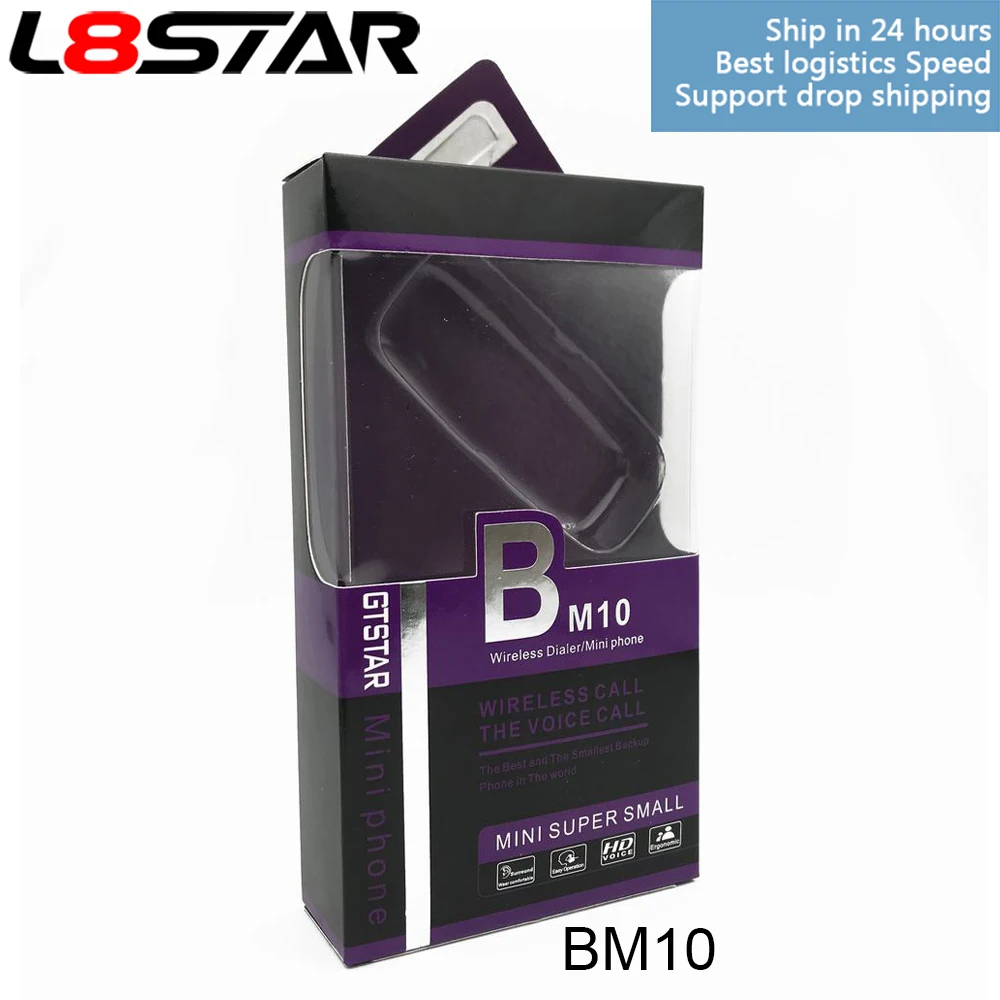 5 шт./лот BM10 L8STAR мини телефон супер маленький мобильный спортивные bluetooth наушники
