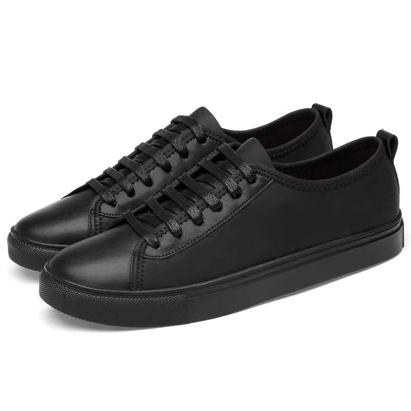 Размер 37-46 мужские кроссовки из натуральной кожи с натуральным лицевым покрытием