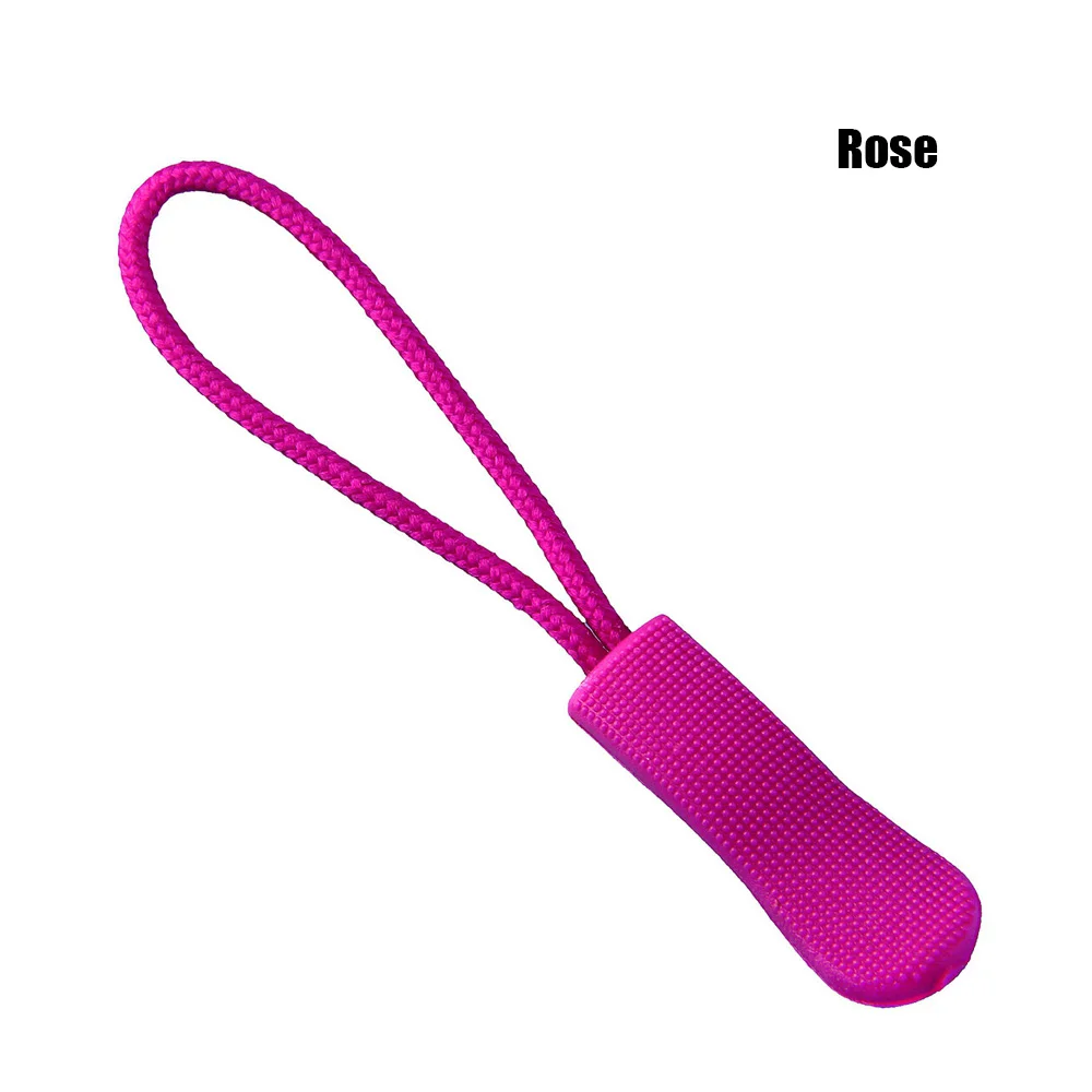 Rose 2 шт. дорожная сумка, чемодан, палатка, рюкзак на молнии, потяните съемник, верёвка для упражнений, фиксатор бирки, застежка на молнии, сменный зажим, сломанная пряжка - Цвет: Rose