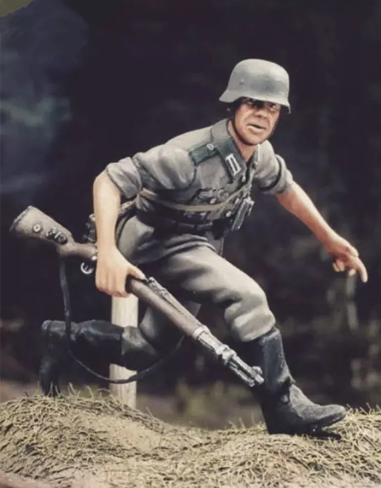 1/35 каучуковая фигурка модель комплект Unassambled Неокрашенная 00730