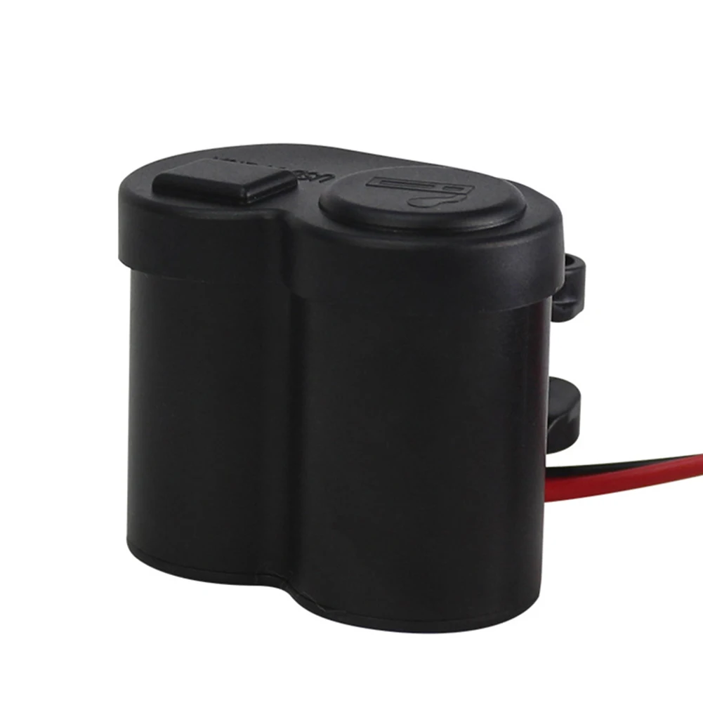 Новый авто мотоцикл USB адаптер зарядное устройство 12/24 в прикуриватель для