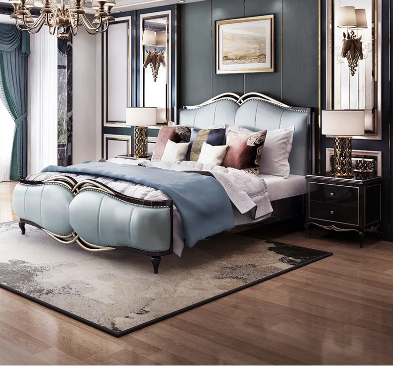 Новый стиль последние стильные роскошные деревянные двухъярусные