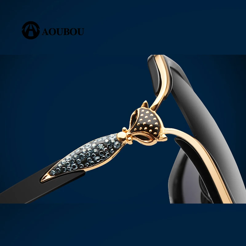 Tmall поляризованных солнцезащитных очков Для женщин Óculos де золь Feminino Gafas 2019 Фокс