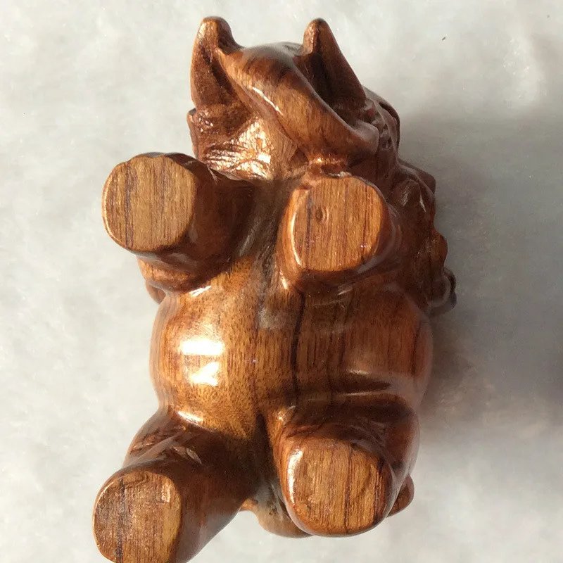 Натуральное дерево ручка член палисандр богатый Благоприятный Слон деревянные