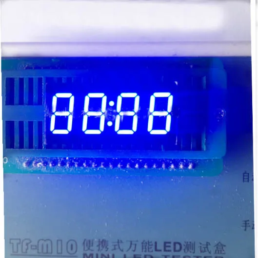 Common anode/ Common cathode 0.36 inch digital tube Clock 4 bits digital tube led display 0.36inches Blue digital tube