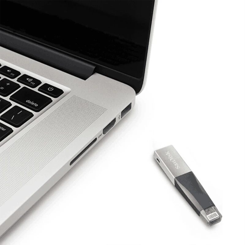 Флеш-накопитель USB sandisk 32 Гб 64 ГБ для iPhone 7, 7 Plus, 6, 5 5S, флеш-накопитель с разъемом Lightning и металлическим разъемом, u-диск для IOS 8,2, карта памяти 128 ГБ