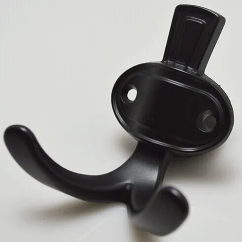 Бронзовые настенные крючки для одежды кепки полотенец сумок черные ванной