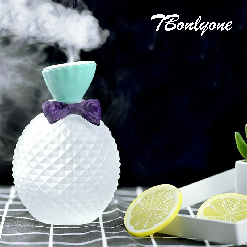 TBonlyone 300ML Perfume Bottle Humidifier For Home Spa Aroma Water Soluble Oil Diffuser Aromatherapy Ultrasonic Air | Бытовая техника