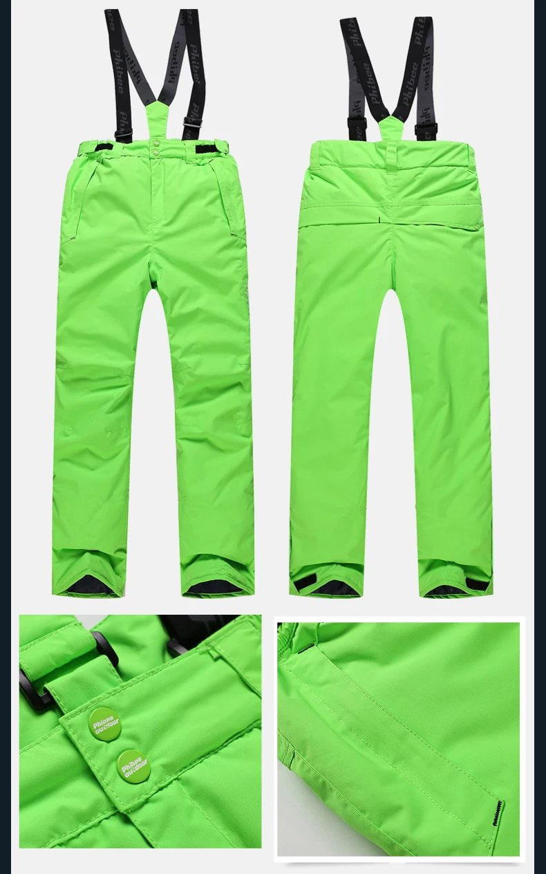 Winter Girls Clothing Sets Fleece Hooded Jackets Overalls Kids Ski Suits Outdoor Sports Children Skiing Outfits Teens Clothes