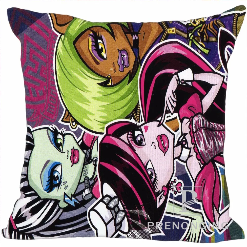 Заказная наволочка Culaura Clawdeen Monster High квадратная Подушка на молнии с рисунком(с одной стороны) 180117#91