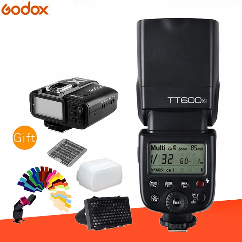 Вспышка для камеры Godox TT600S GN60 2 4G HSS Speedlite + триггер Фотоаппарата Sony A7 A7S A7R II A6000 A58