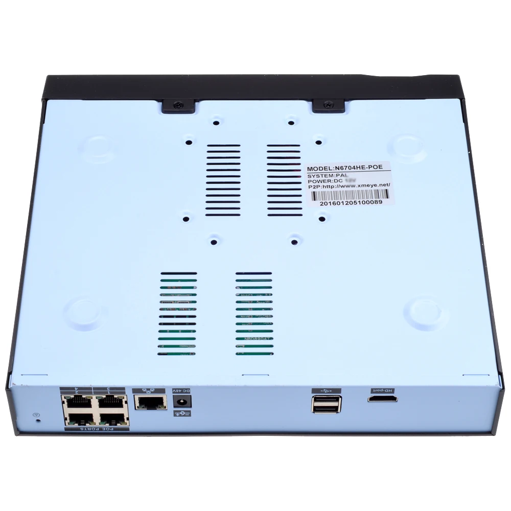 Система видеонаблюдения AZISHN 48 В POE 4 канала 5 Мп/4 МП H.265 H.264 NVR ONVIF Hi3798M IP камера P2P 3G Wi