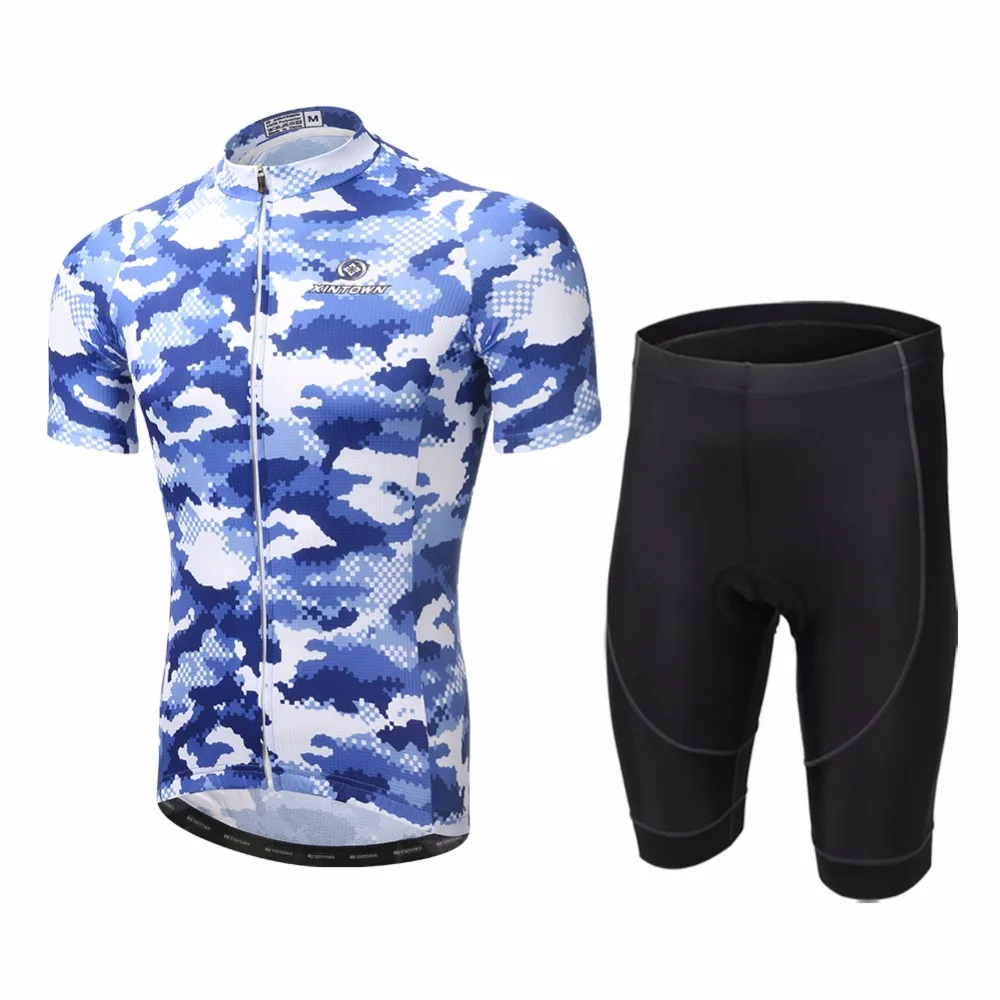 

Amur Leopard Cycling Jerseys Set Mens Bike Clothing Short Sleeve Sports Outdoor Riding Wear for MTB Road Bicycle Biking
