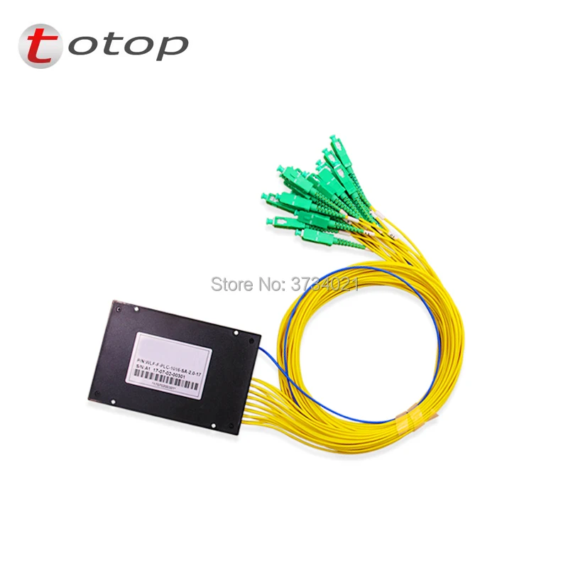 ABS SC APC 1x16 PLC волоконно оптический сплиттер однорежимный с FTTH Оптический Сплиттер