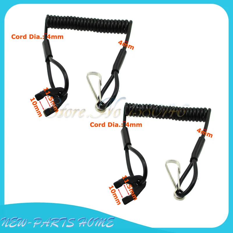 2x Kill Switch безопасный трос шнур для POLARIS ARCTIC CAT TIGER SHARK VIRAGE OCTANE|cord|cord lanyardcord switch |