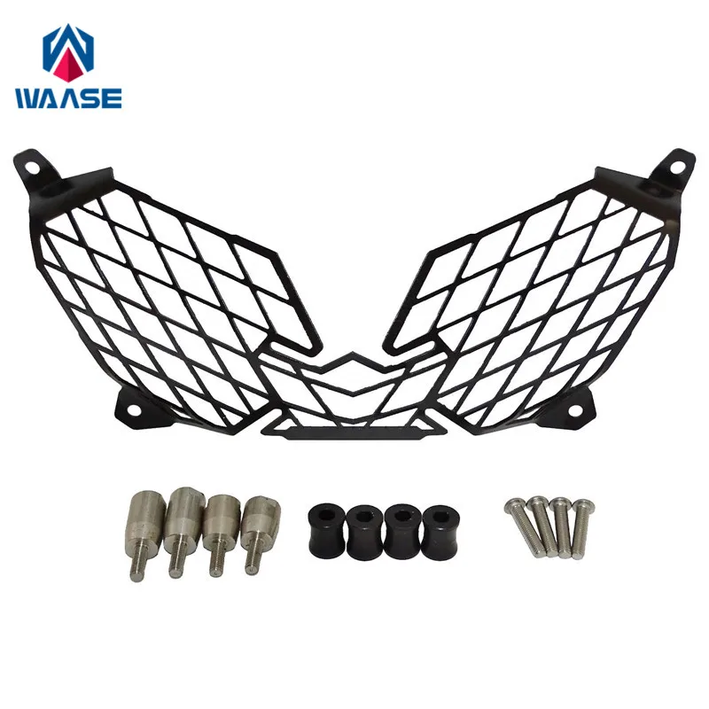 

waase Headlight Head Lamp Light Grille Guard Cover Protector For Yamaha XT1200Z XT 1200 Z Super Tenere XTZ1200 ES XT Z 1200