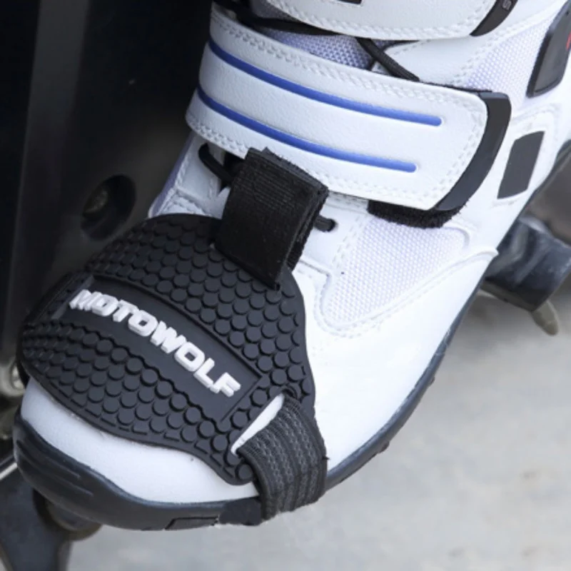 

Motorcycle Shoes Protective Motorcycle Gear Shifter Shoe Boots Protector Motorbike Boot Cover Protective Gear Shift Pad