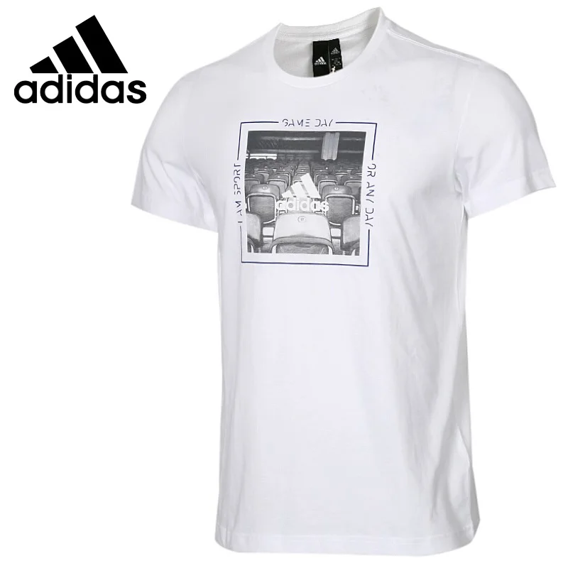 Оригинальный Новое поступление 2018 Adidas категория ATH мужские футболки с коротким