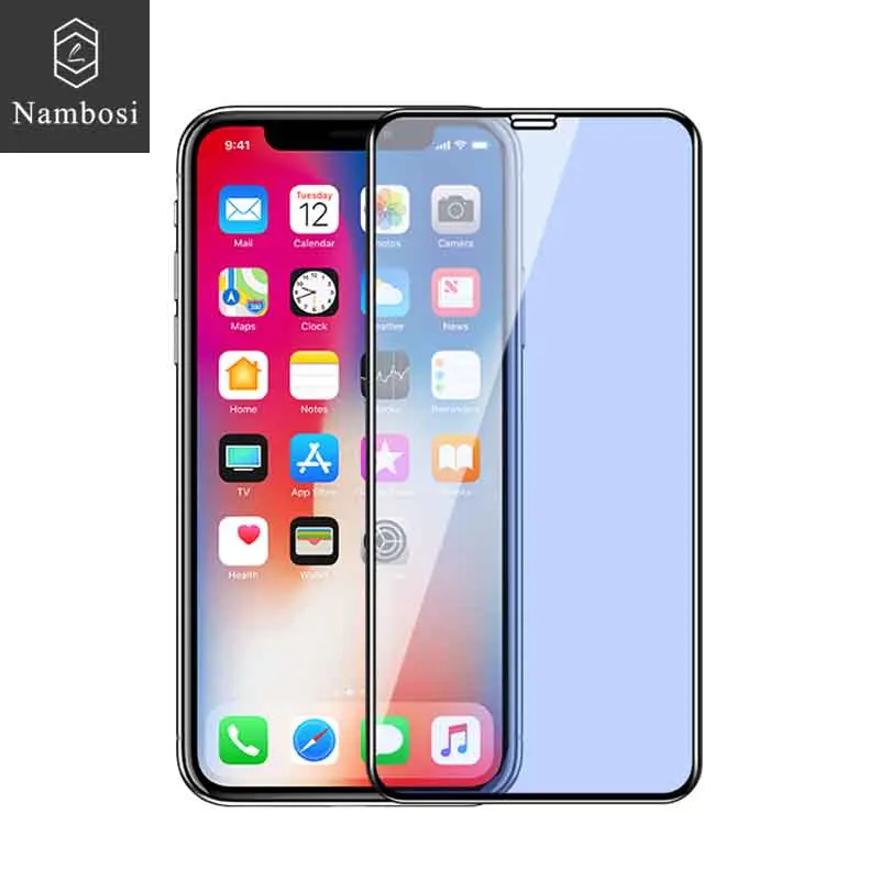 Горячая Гибка протектор экрана для iPhone x xs xr макс. закаленное стекло защитная max
