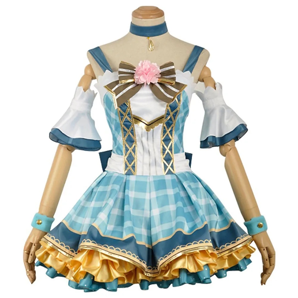 Lovelive/Букет цветов карнавальный костюм Yazawa Nico Nozomi Tojo Eli Rin Sonoda Umi Kotori Maki платье для