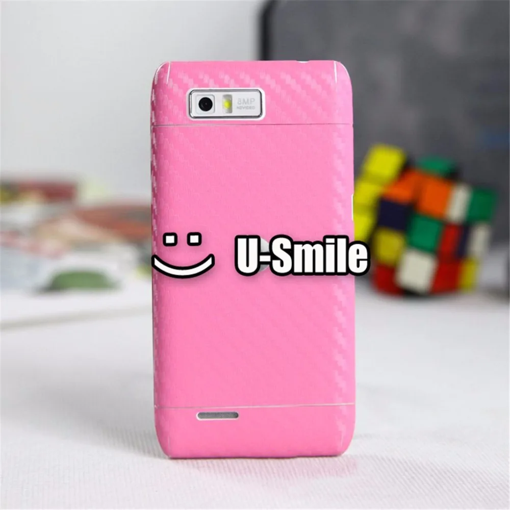 Розовая 3D виниловая пленка из углеродного волокна розовая воздушная для