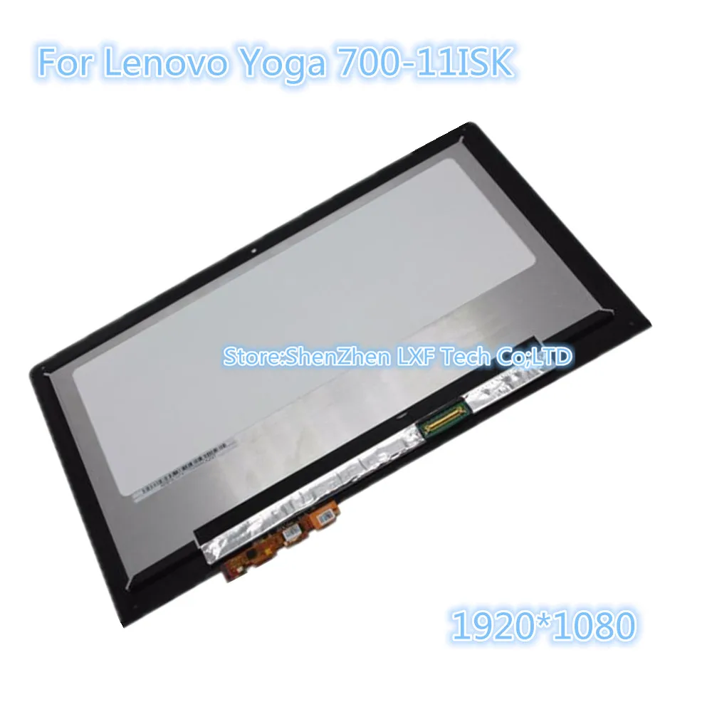 

Free shipping For Lenovo Yoga 700-11ISK LCD Display Touch Screen Panel Assembly N116HSE-EBC For Lenovo YOGA 700-11 80QE