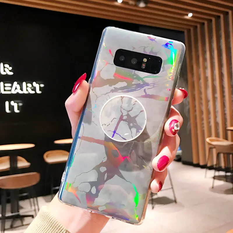 H.X.S для нового samsung мраморного лазерного dazzle цвета серии воздушный чехол с