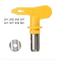 varies type airless spray gun nozzle 211315317411517519521 airless paint spray tip sprayer nozzles 1075