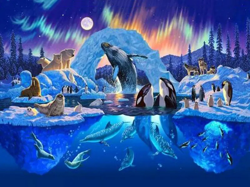 25 species - diy diamond painting winter landscape picture full square crystal mosaic rhinestone 3d embroidery art | Дом и сад