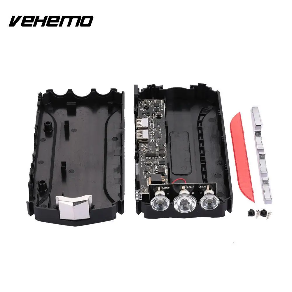 Vehemo 4USB Car Jump Starter Kit Battery Charger DIY Power without battery | Автомобили и мотоциклы