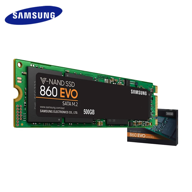 Samsung SSD M.2 860 EVO Internal 250GB 500GB 1TB 2TB Solid State Drive Hard High Speed for Laptop PC Computer | Компьютеры и офис