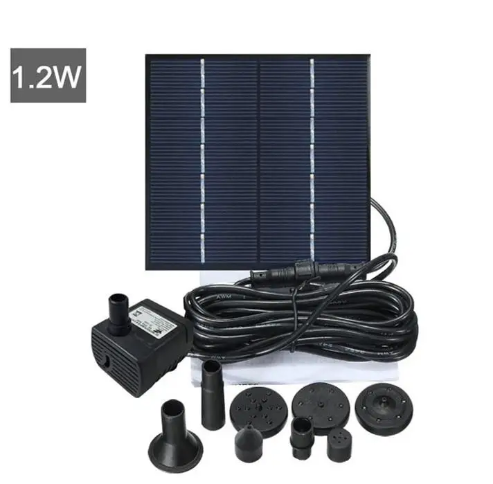 1 5 Вт Солнечный садовый фонтанный насос водопады мощность Солнечная птица фонтан