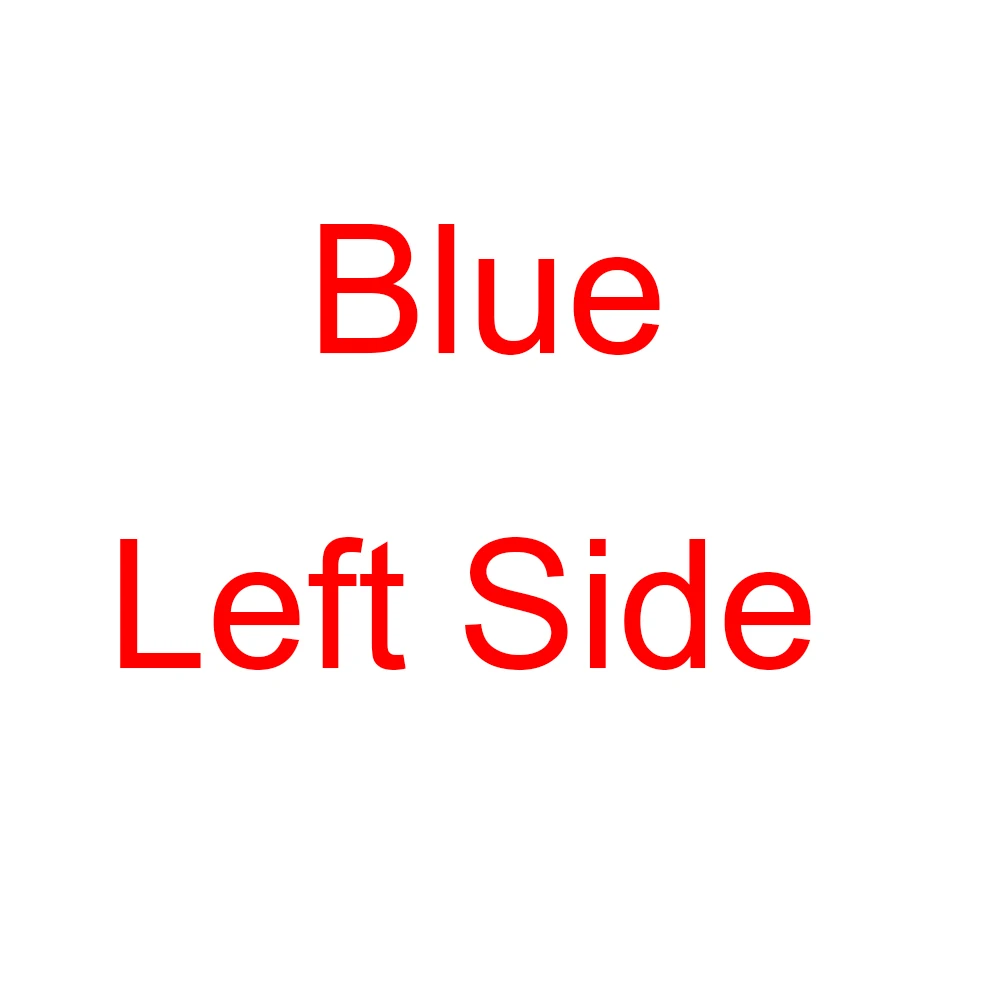 Left Side Blue Автомобильное боковое зеркало заднего вида Выпуклое стекло для VW Golf 5 MK5 Jetta Passat B6 2006 2007 2008 2009 боковое зеркало с подогревом - Цвет: Left Side Blue