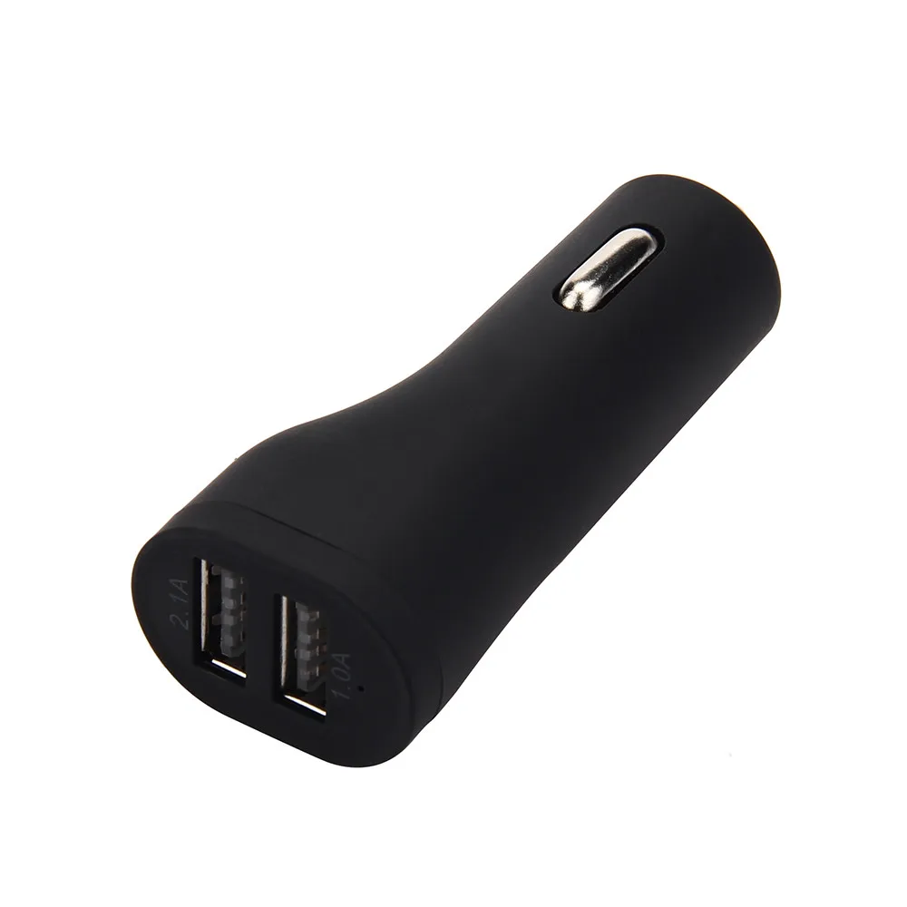 Автомобильное Универсальное зарядное устройство 5V 2.1A 1A с двумя usb портами