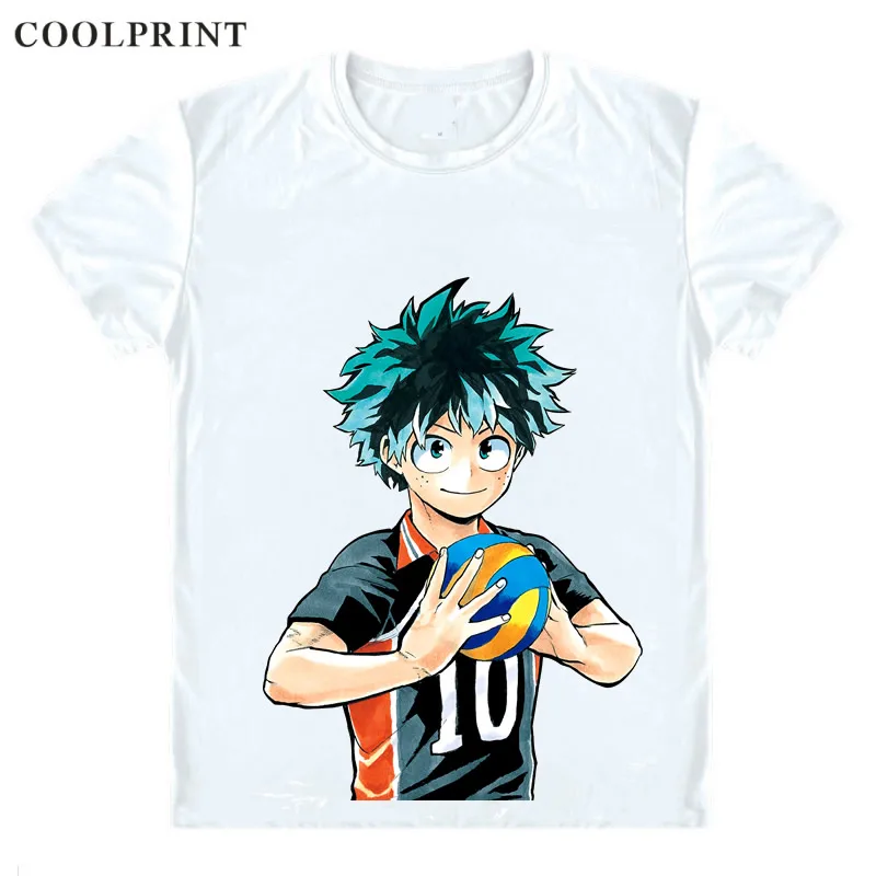 Midoriya Izuku футболка Boku no Hero Academy My Hero Academy Мужская Повседневная футболка премиум-класса футболка с короткими рукавами и принтом - Цвет: Style 6