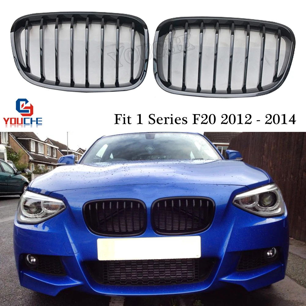F20 Замена переднего бампера почек решетка сетки для BMW 1 серии F21 2012 2014 114i 116i 118i 120i