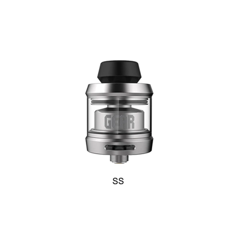 Серебристый OFRF gear RTA Tank 3,5 мл 24 мм диаметр одна катушка электронная сигарета распылитель инновационный ультра-короткий воздушный путь Быстрый паровой испаритель - Цвет: Серебристый