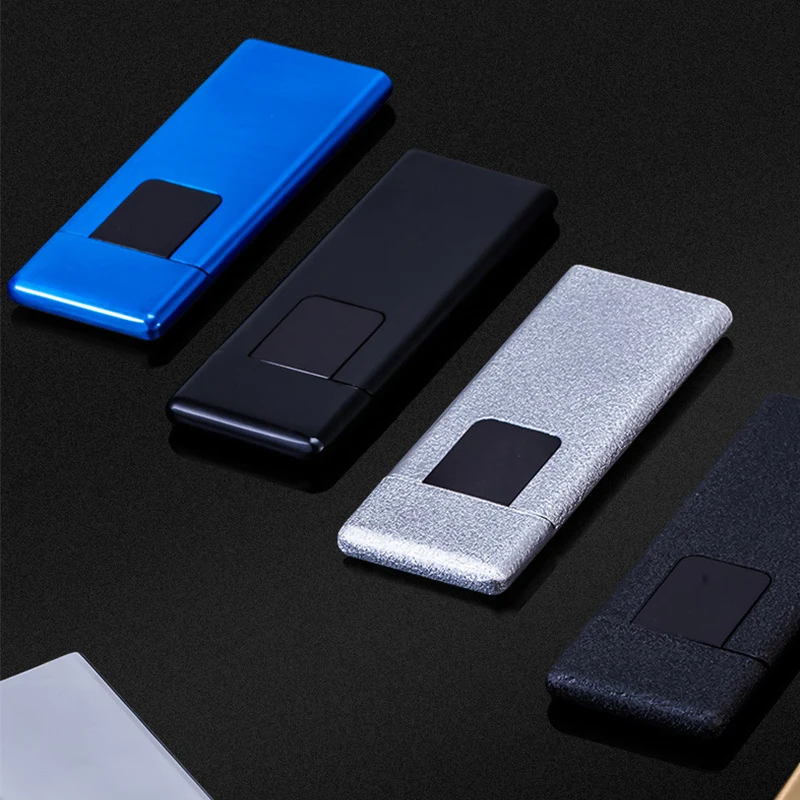 Новая ультратонкая электрическая зажигалка Proble USB зарядка сенсорный экран