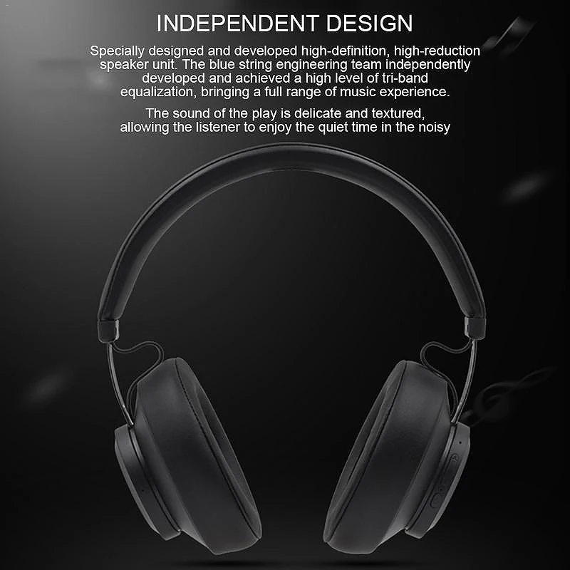 Bluedio Ts-1 Bluetooth 5,0 музыкальные наушники стерео игровая гарнитура стереонаушники