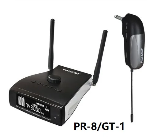 PR-8 GT-1 ACEMIC PR-8/GT-1 PR-8/GT-2 этап разнообразия Беспроводная микрофонная система электрическая бас-гитары для фортепиано voilin барабаны Виолончель кларнет типа «гармошка» - Цвет: PR-8 GT-1
