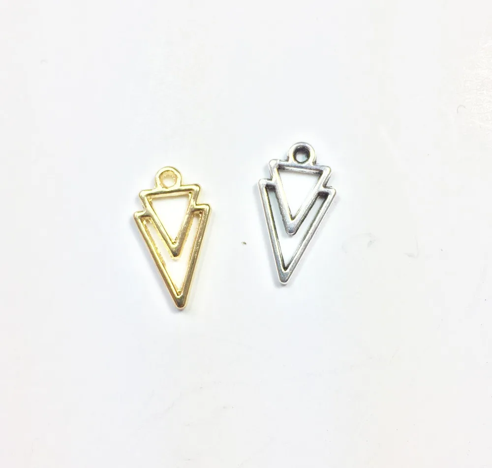 Eruifa 20 штук 14*8 мм Мини в виде геометрических фигур подвески ожерелья из сплава