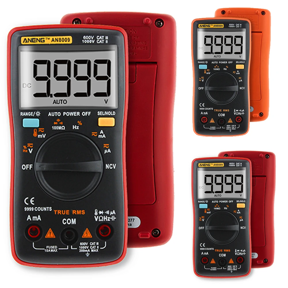 Тестер Вольтметр транзистор Ом Цифровой ручной мультиметр/DC Напряжение/DC