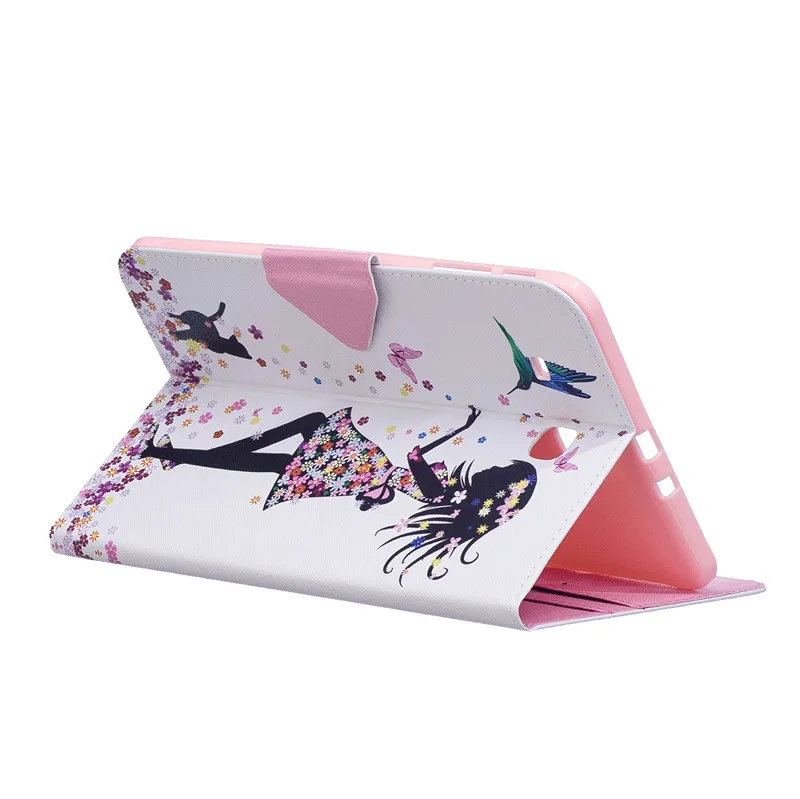 Wekays для samsung Tab E 9,6 T560 Кот кожаный чехол Funda для Coque samsung Galaxy Tab E 9," T560 T561 чехол для планшета