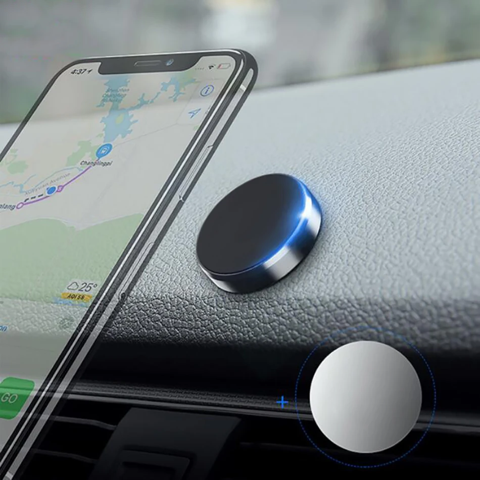 Multifunction Magnetic Mobile Phone Car Holder Stand Paste for iPhone 7 Plus Stick Anywhere | Мобильные телефоны и