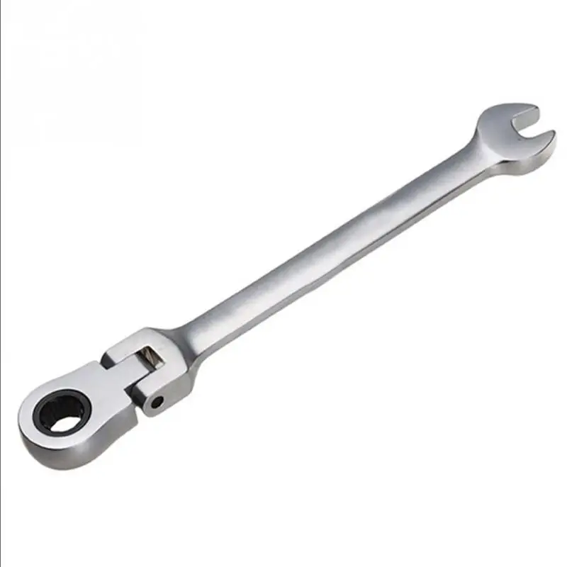 1pc 8MM 1 шт./6 шт./компл. фиксированная головка зажимные Комбинации гаечный ключ, дюймовый стандарт наборы ручной инструмент храповик ручки ключи, дюймовый стандарт 8/9/10/11/12/13 мм - Цвет: 1pc 8MM