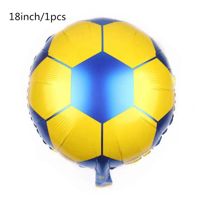 Foil Balloon 1pcs 10 шт 12 дюймов зеленый Футбол футбол тема вечерние Декор круглые шары черный, белый цвет воздушные шары для мальчиков для дня рождения, игрушки, принадлежности для вечеринок - Цвет: Foil Balloon 1pcs