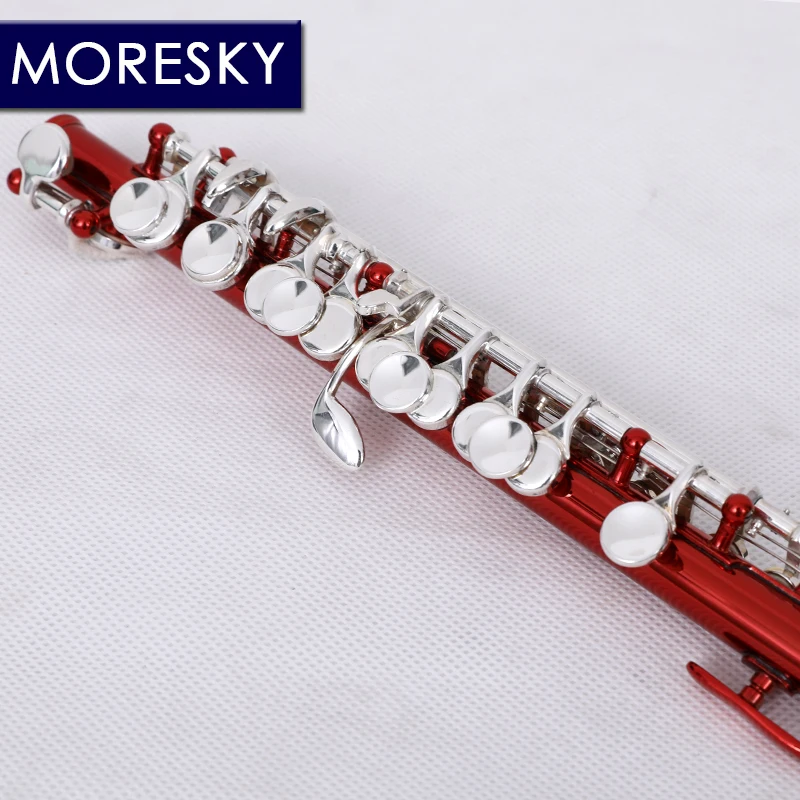MORESKY C Tone пикколо флейта Key полуразмер Мельхиор посеребренный