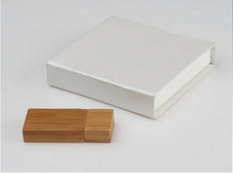 Новый usb из натурального бамбука подарочная упаковка 2 0 флеш накопитель с памятью
